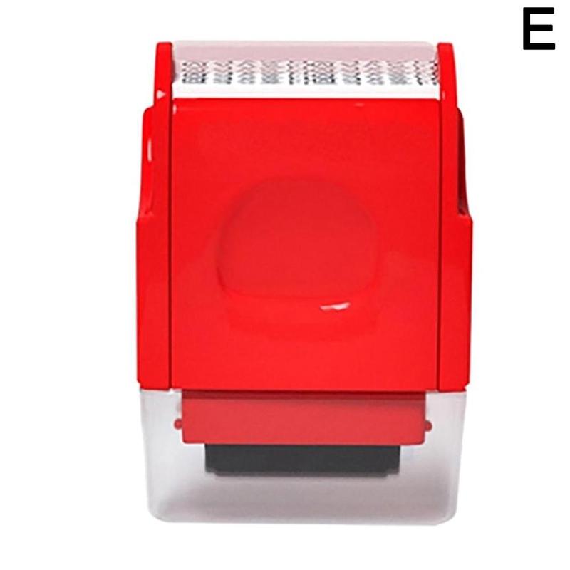 Rouleau de tampon encreur, tampon encreur, Code de vol, ID, recharge de confidentialité, outil de scellage de bureau, tampon d'encre Z0G0: L red