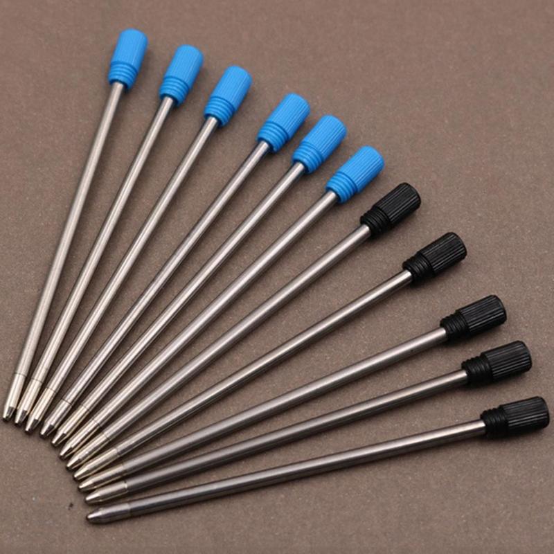 1pcs Metal refill 1mm Ballpoint Pen Refill Metal Length Of Pen Optional 70mm Blue And Use The Black Capacitance With W5I0