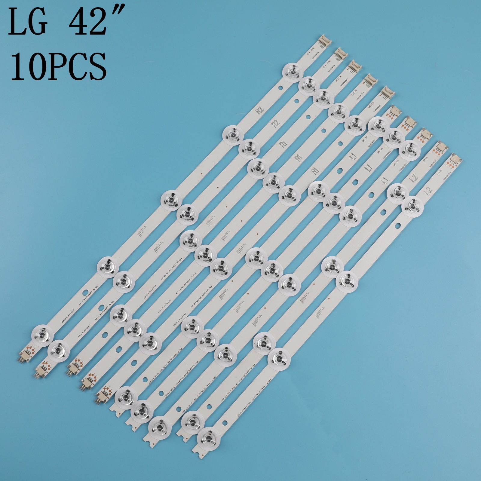 Striscia di LED Per LG 42 ''TV 6916L-1683B 6916L-1685B 6916L-1682A 6916L-1684A 42LB700V 42LB671V 42LB720V 42LB730V 42LB690V