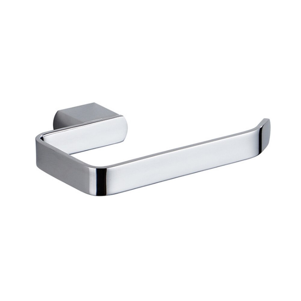 Handdoek Houder Koper Solid Chrome Papieren Handdoek Houder Badkamer Muur Papierrol Houder Verchroomd Handdoekenrek: Default Title