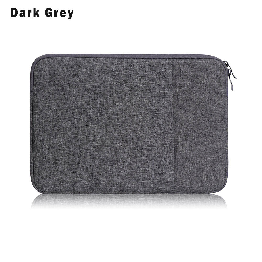 1PC Waterproof Universal Laptop Bag Sleeve Case Cover Notebook Pouch For MacBook Air Pro Lenovo HP Dell Asus 11 13 15 15.6 inch: Dark Grey / To Fit 11-11.6 inch