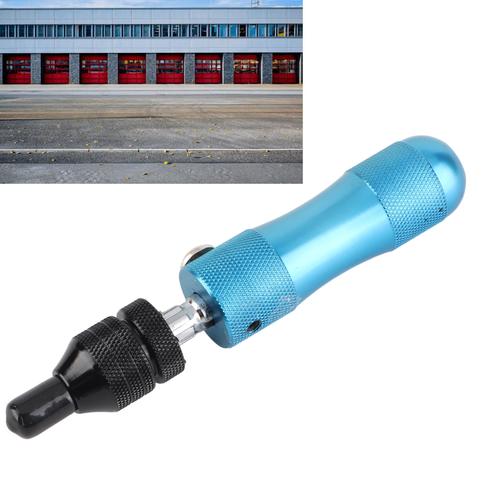 Ouvre-outil tubulaire, jeu de clés tubulaires à 7 broches, outil tubulaire central en acier inoxydable, ouvre-porte automatique, outil d'ouverture étoile intérieure de 7.8mm
