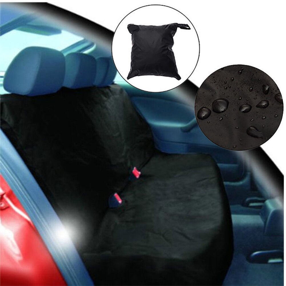 Universal Car Rear Back Seat Protective Waterproof Nylon Cover Cushion Protector