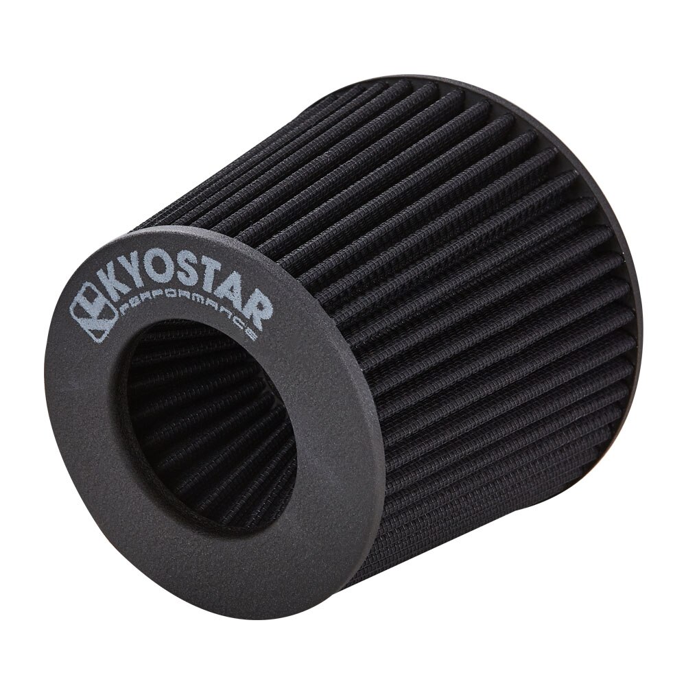 Universal 3'' Inch Car Filter Air 76mm Car Air Filter High Flow Intake Cold Air Turbo Air Cleaner Red Blue Silver Carbon Fiber