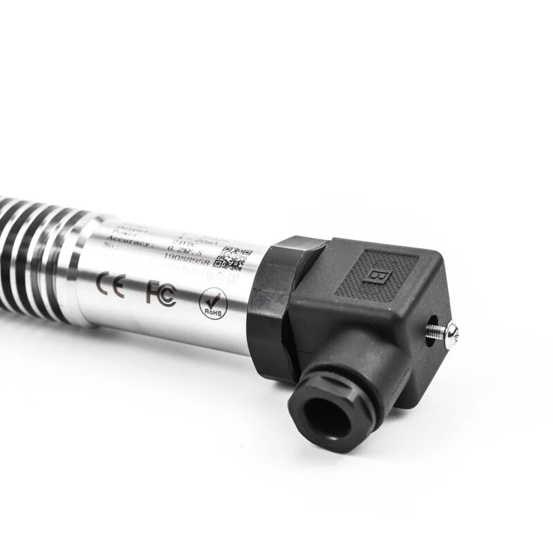 4-20ma pressure sensor for high temperature fluid liquid with 24vdc power supply pressure transmitter