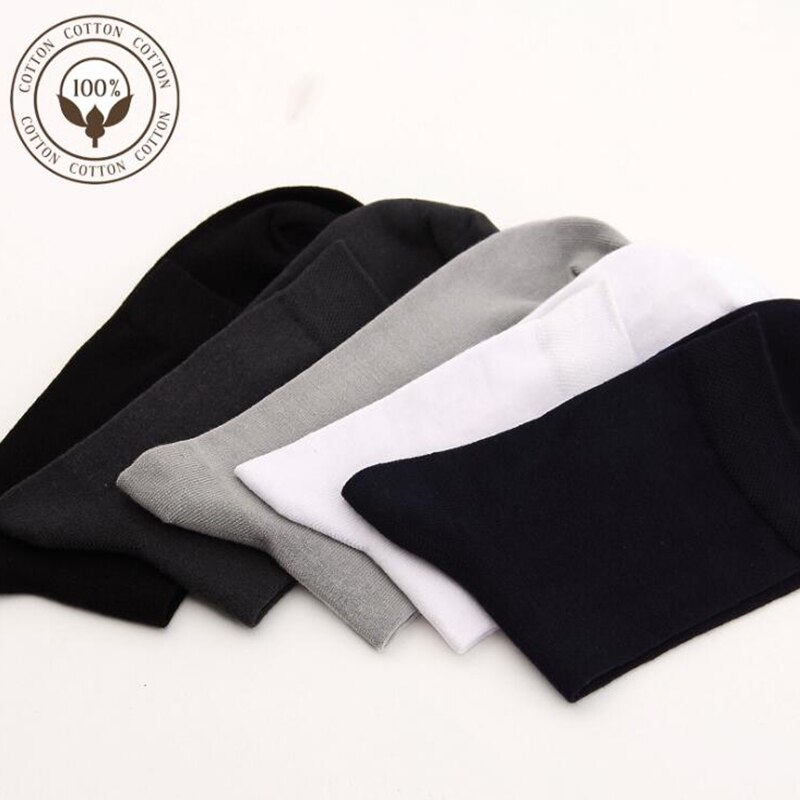 98%  bomuldsstrømper til mænd og #39 ensfarvede lange sokker ankel forretningsmænd sokker strømper til mænd