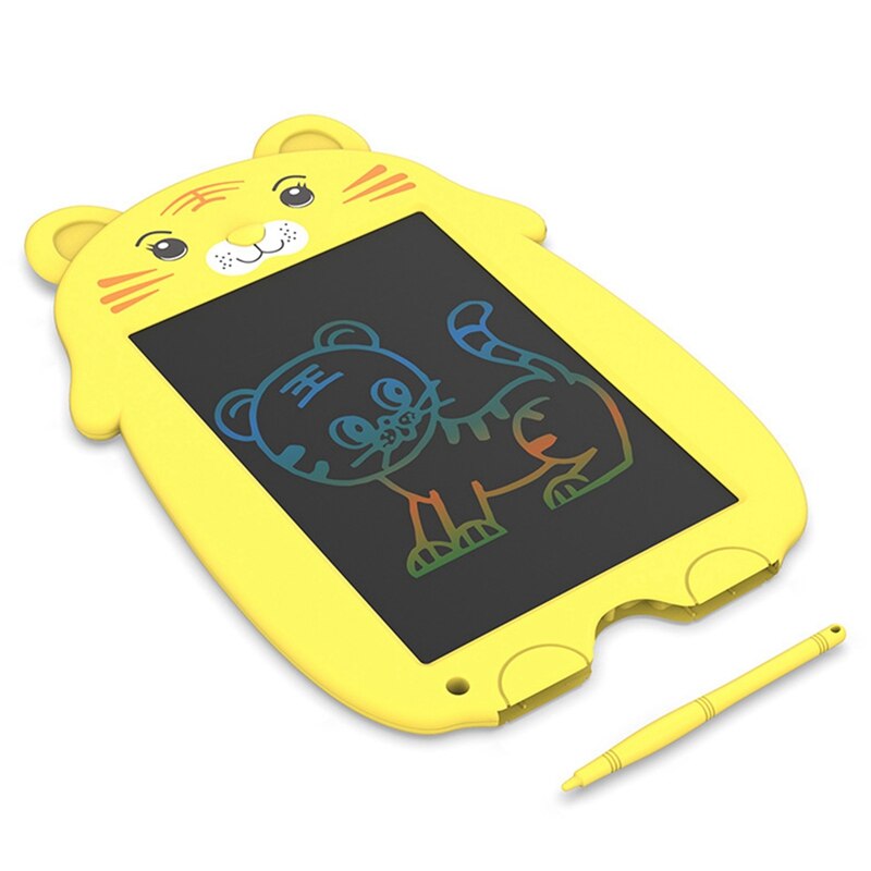 Cartoon LCD Handwriting Board Cartoon Tiger Hand-Painted Board Children's Drawing Board Drawing Board