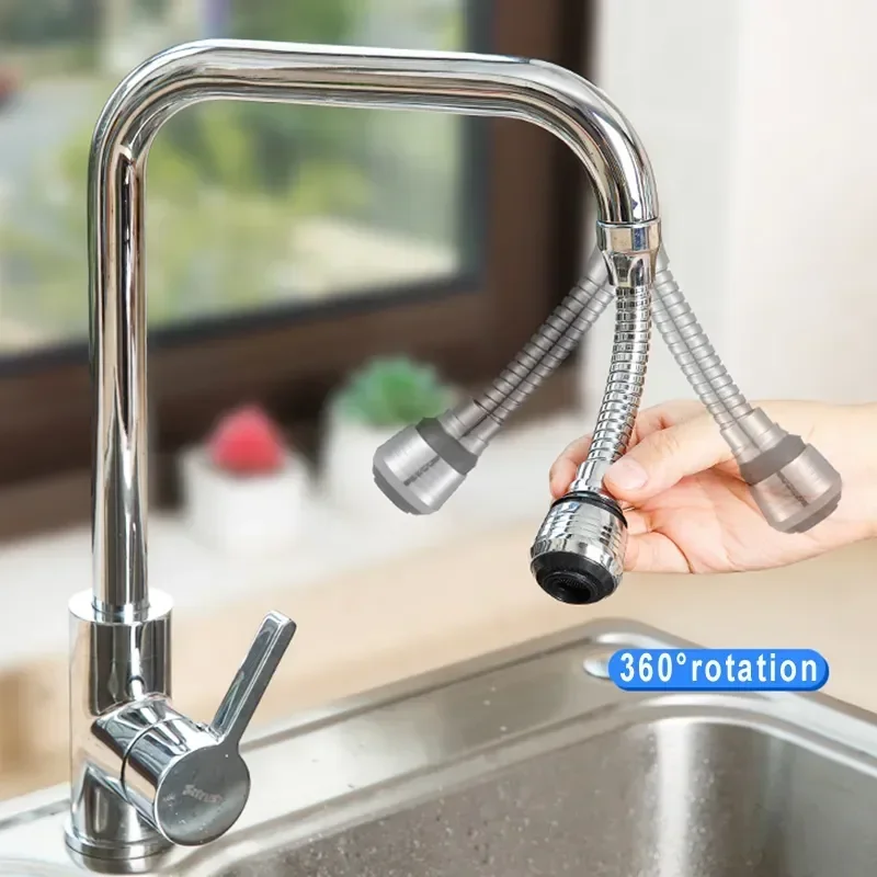 2 Modi 360 Draaibare Waskolf Hogedruk Kraan Extender Waterbesparende Badkamer Keuken Accessoires Benodigdheden Keuken Gadgets