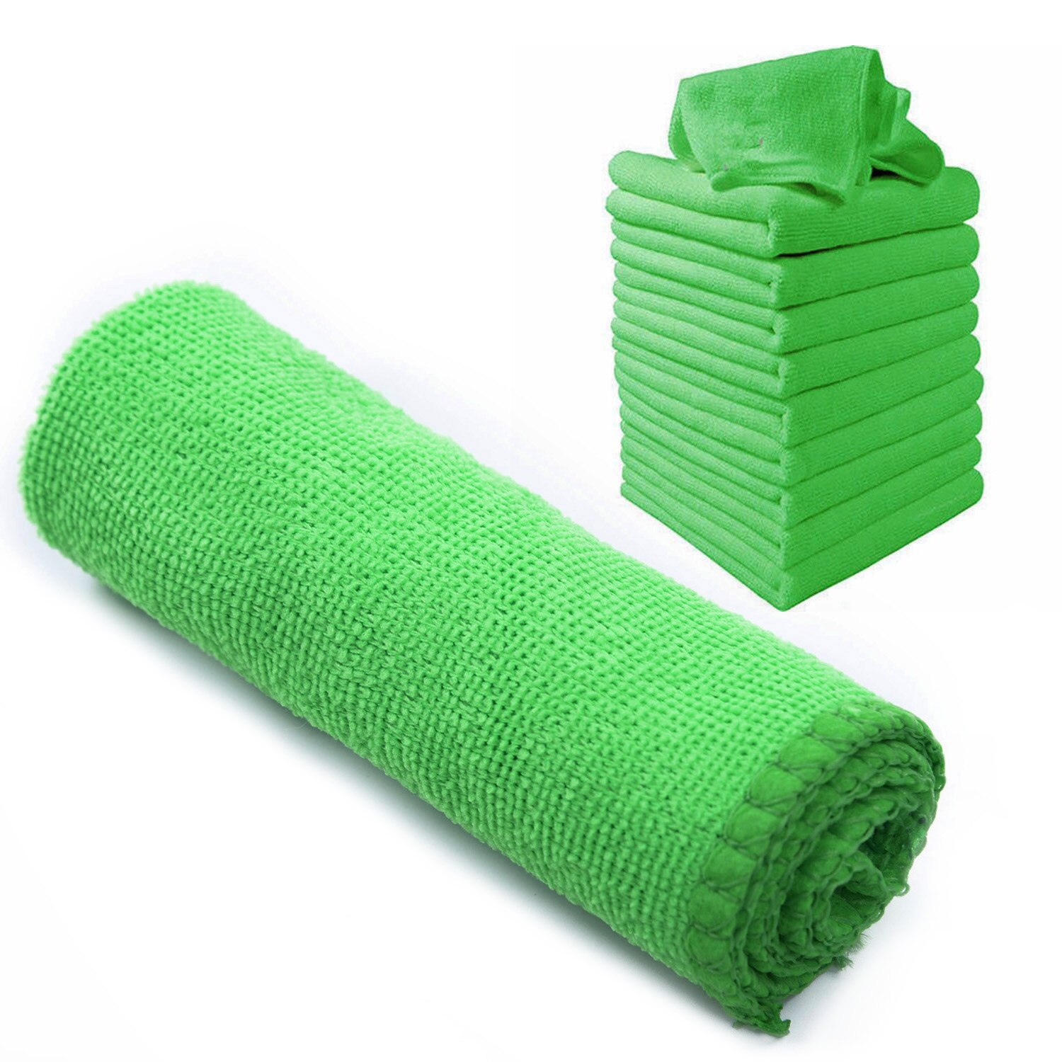 BR Paños De Limpieza De Microfibra, 30x40cm, Súper Absorbentes