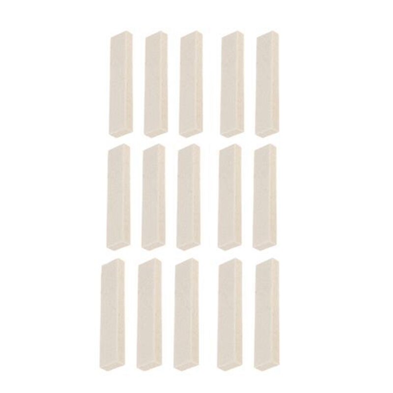 15 Pcs Exercise Bike Brake Pads Wool Felt Resistance Drag Pad for Spinning Bike Brake Pads Replacement Part: Default Title