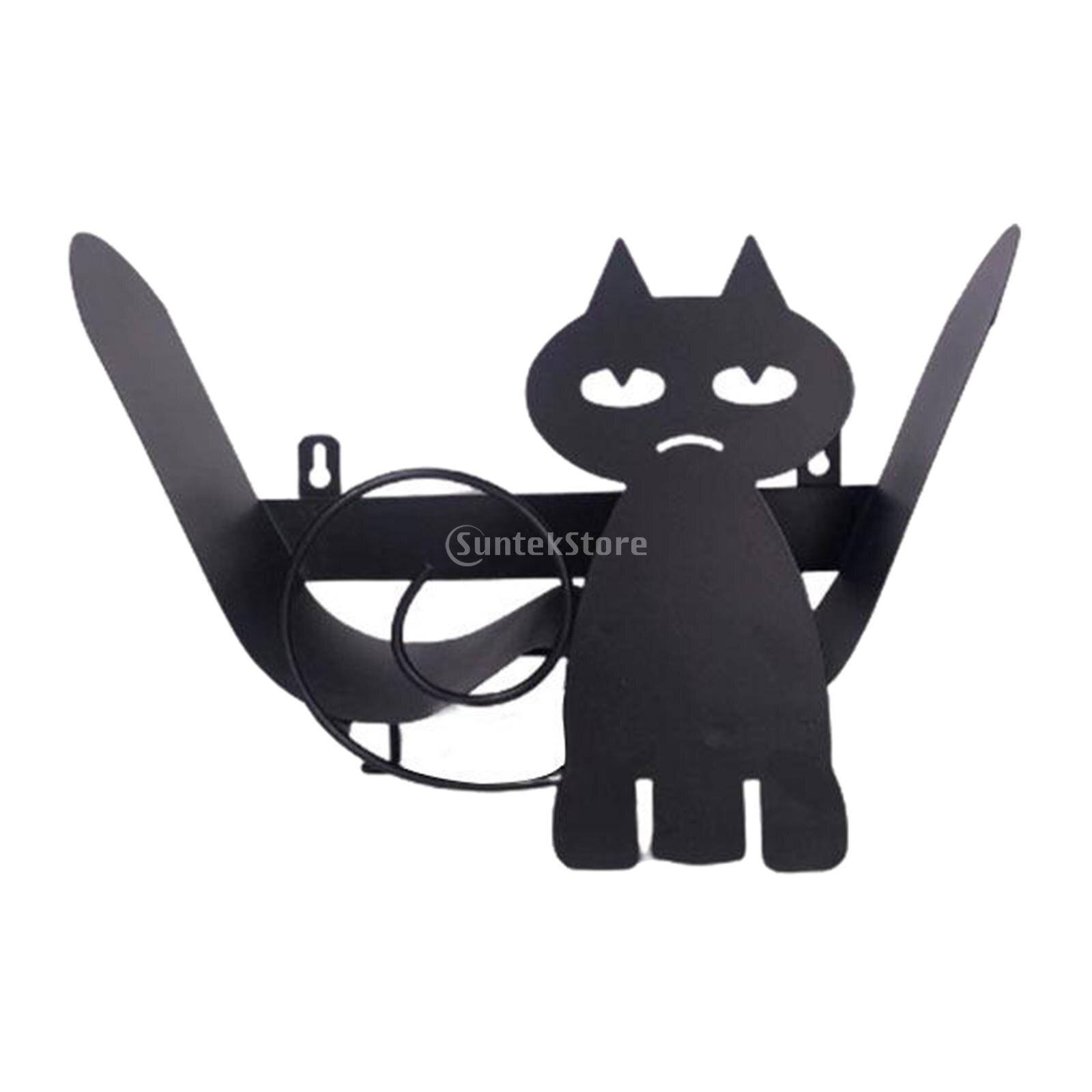 Novelty Toilet Paper Roll Holder Iron Wall Mounted or Free Standing Bathroom Indoor Bath Room Loo Roll Holder Kitchen Supply: Cat 1