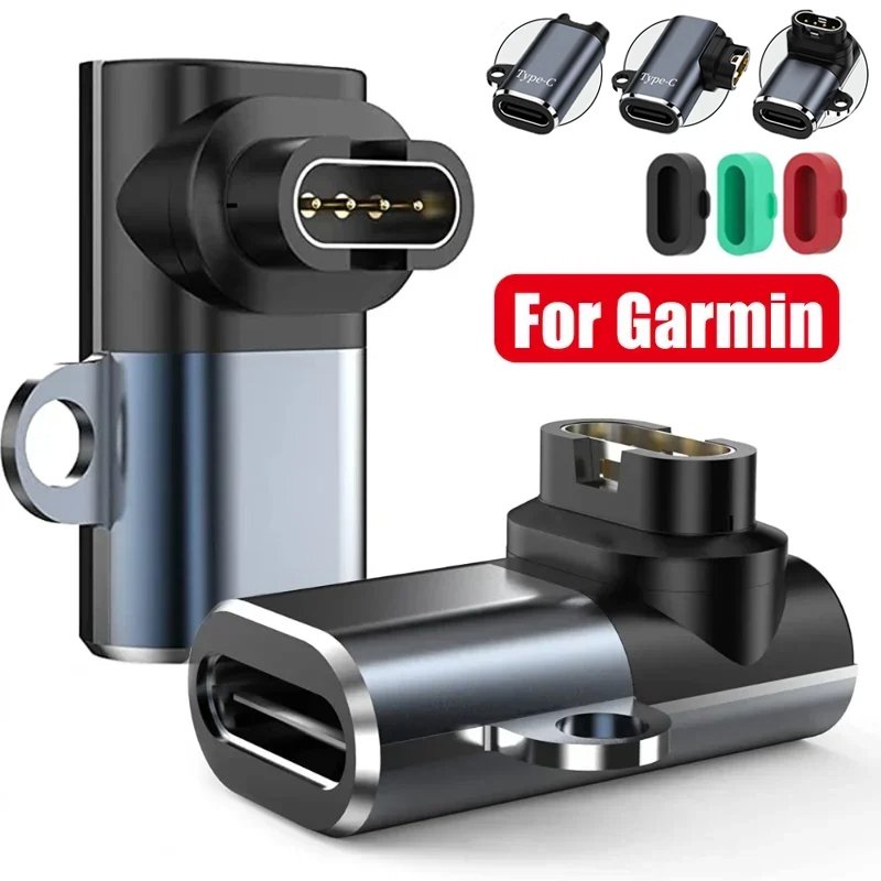 Oplaadkabel Adapter Voor Garmin Fenix 7 6 5 7x6x Vivoactive 3 Forerunner 955 935 745 255 Oplader Plug Type C/Micro USB/8 Pin