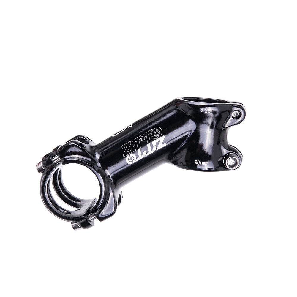 MTB 70 90 110mm 35 grados de alta resistencia ligero 31,8mm vástago pulido para XC AM Mountain Road Bike piezas de bicicleta brillante