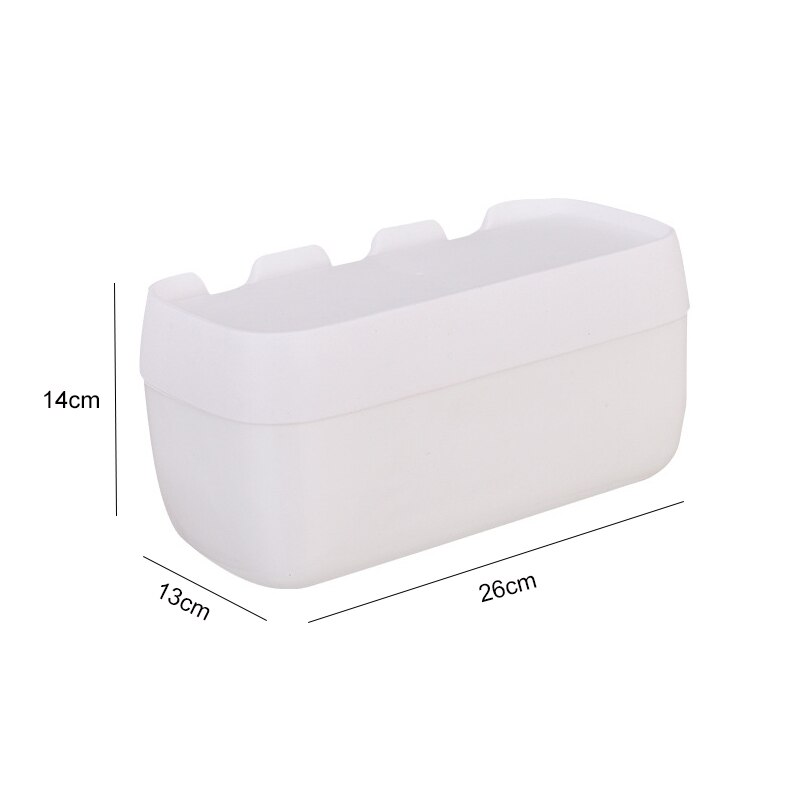 ONEUP Waterproof Toilet Paper Holder Plastic Storage Box Tray Portable Toilet Paper Holder Shelf Bathroom Accessories: CWhite