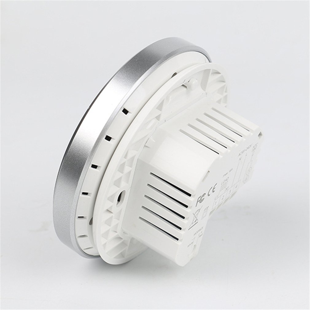 THP6000GCLW Water/Gas Boiler Thermostat Backlight WIFI 3A Weekly Programmable LCD Touch Screen Works with Alexa Google