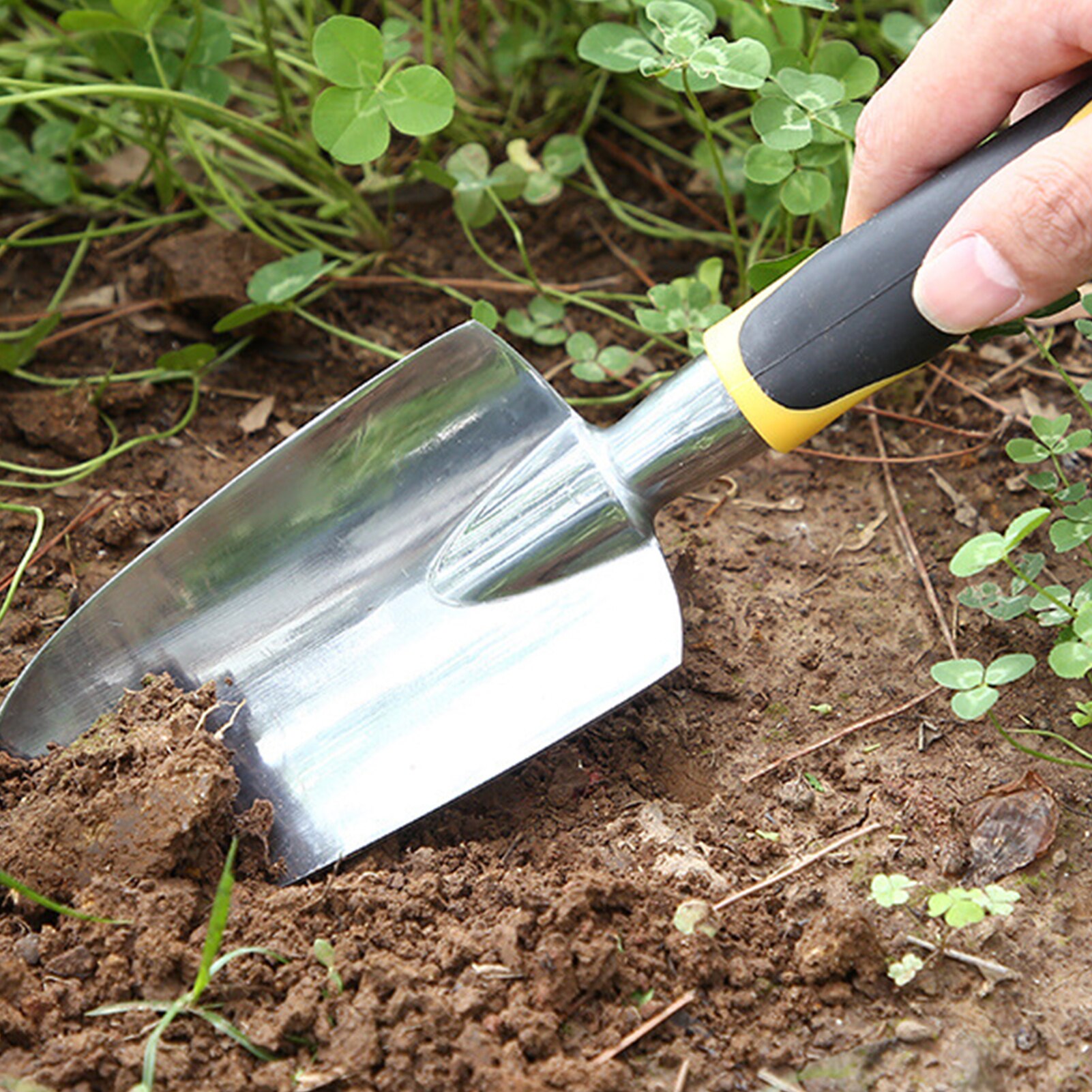 3PCS Garten Werkzeuge Schaufel Pflanzen Werkzeug Für Bonsai Sukkulente Umpflanzen Eisen Rake Schaufel Kelle Garten Pflanzen Hand Werkzeuge