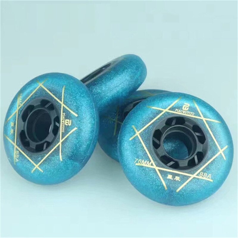 Japy Skates Stars 88A Inline Skate Wheels Slalom Sliding Roller Skating Wheels For SEBA Powerslide Patines Tires