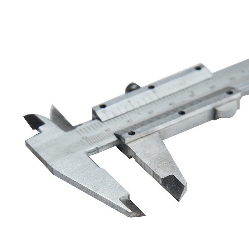 Pied à coulisse métal acier au carbone acier inoxydable 0-150mm outil de mesure polyvalent