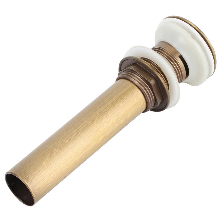 Durcheinander Waschbecken Abfall Klappe Typ Ablauf Abfall Schlitz Schlecht Stecker Becken Abfluss 40-45mm
