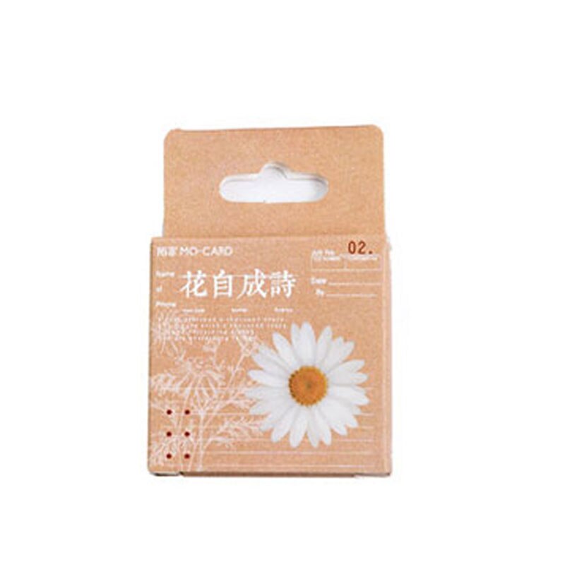 46 pcs/set Autumn Flower Sticker Diy Scrapbooking Diary Planner Decoration Sticker For Photo Album Flowers Scrapbook Stickers: Default Title