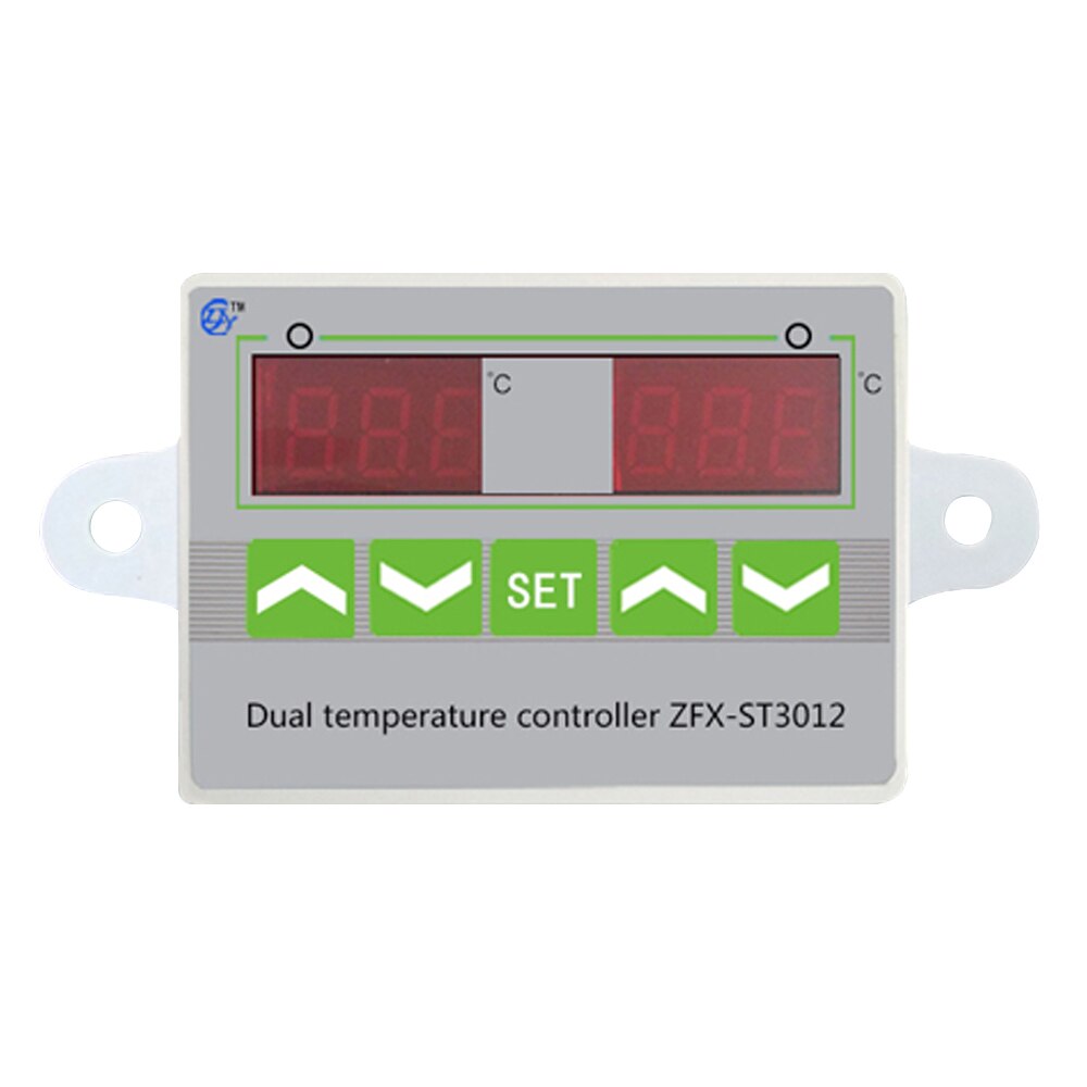 Microcomputer Intelligent Temperature Controller ZFX-ST3012 Switch for Double Temperature and Double Control Electronic Temperat