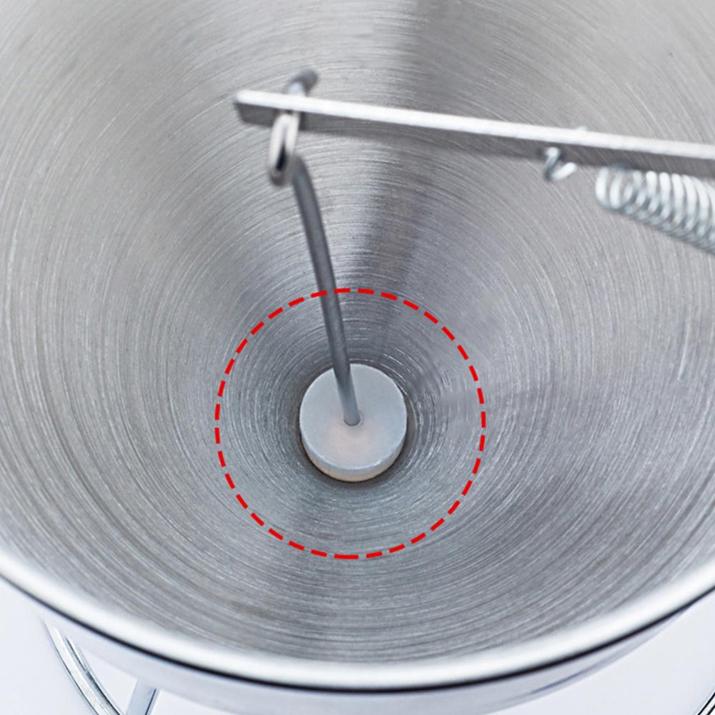 600ml/1200ml Kitchen Funnel Stainless Steel Funnel Dispenser w/Rack Cupcake Pancake.Batter Maker Octopus Fish Ball Dessert Tool