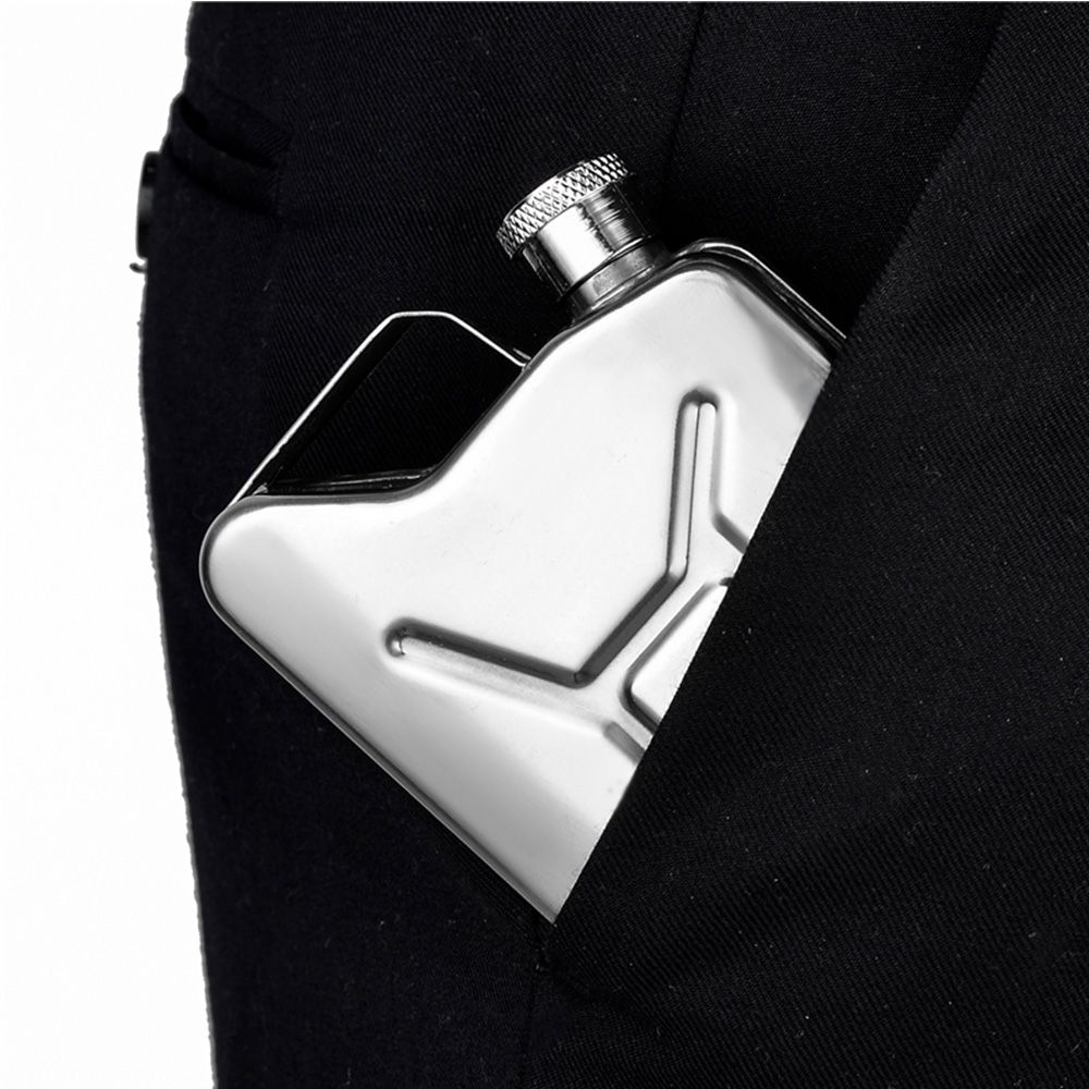 5 Oz Benzine Emmer Vorm Wedding Party Bar Drink Fles Heupfles Whisky Fles Alcohol Drinkware Met Trechter