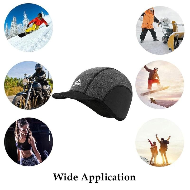 Berretto da ciclismo invernale cappello antivento per protezione dell'orecchio MTB strada bicicletta bicicletta cavalcare in esecuzione sport tutto'aria aperta scaldino da sci cappello unisex