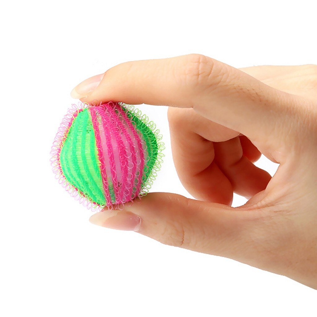 12pcs Magic Pet Hair Removal Laundry Ball Grabbing Lint Fluff Cleaning Remover Washing Machine Household Laundry Washing Balls