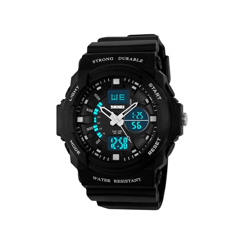 Kids Watches Sports Quartz Children Digital Watch Relojes SKMEI Brand Outdoor Quartz-Watches Boys Wristwatches: 1061 kids silver