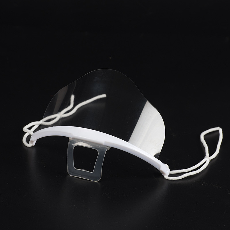 5pcs/Set Health Care Tool Transparent Masks Permanent Anti Fog Catering Food Hotel Plastic Kitchen Restaurant Masks