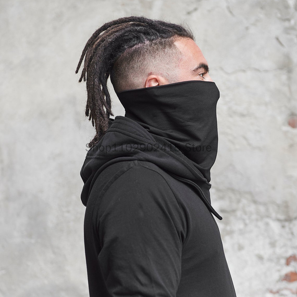 Unisex Halloween Costumes Medieval Mask Hat Cosplay Renaissance Hooded Cloak Assassin Black Gothic Vampire Accessories