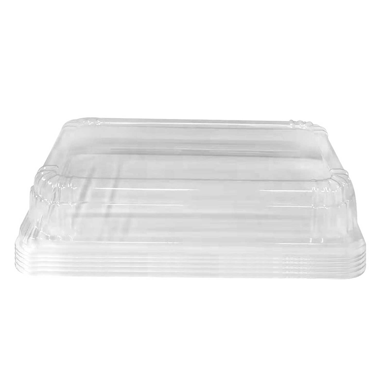 Transparante Cover Voor Plant Zaden Herbruikbare Zaad Plant Kas Doos Zaailing Kwekerij Pot Plant Protection Cover: 5PCS SMALL