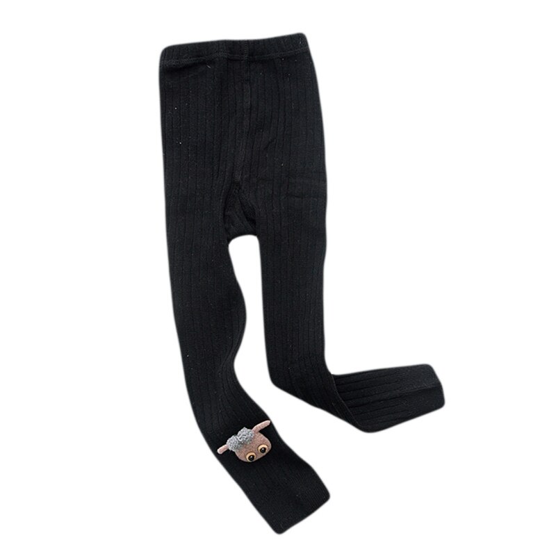 Mallas para niña, pantalones gruesos de invierno para niña, pantalones con cintura elástica, mallas térmicas con dibujos animados