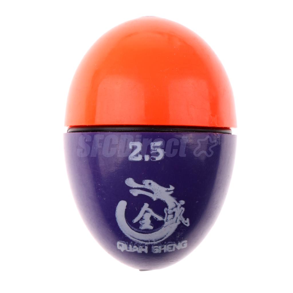 Bobbers de pêche flotteurs à pression durs bouton poussoir Bobbers à flotteur rond accessoires de matériel de pêche: E