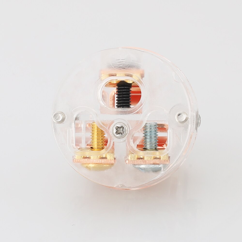 Viborg-conector de cobre puro 20A VF523 C19, conector IEC de alimentación de CA, Cable de 8MM