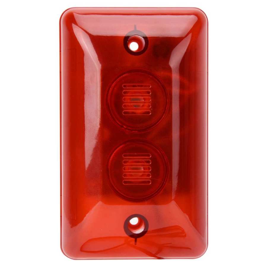 Kablet alarm strobe lys sirene lyd sirene 12v blinkende lys sikkerhetsalarm system varsellys luz estroboscopica