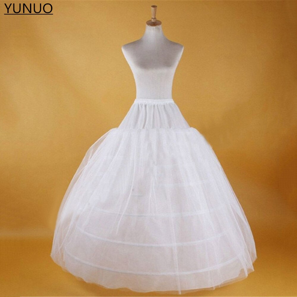 YUNUO Braut Band Felsen Hochzeit Petticoat Zubehör Krinoline Unterhose Weiß: 8