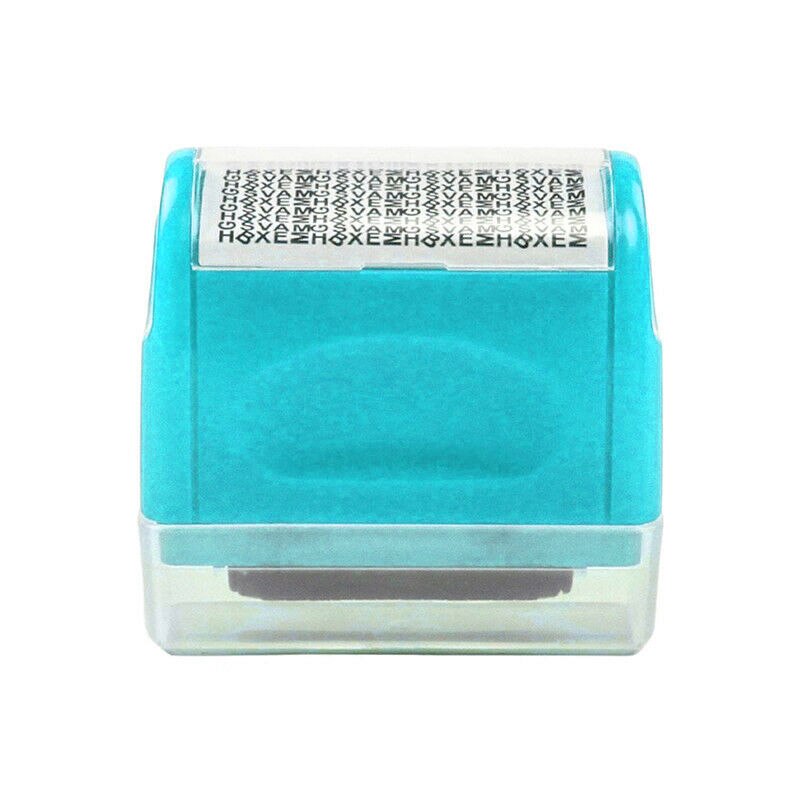 Privacy Informatie Stempel Security Diefstal Identiteit Guard Id Roller Veilig Roller Stempel Rommelige Code Perfect: 03