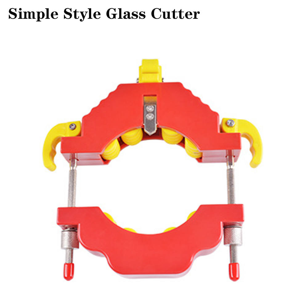3-10mm Glass Bottle Cutter DIY Glass Cutting Machine Metal Pad Bottle Holder Square and Round Wine Beer Glass Sculptures Cutter
