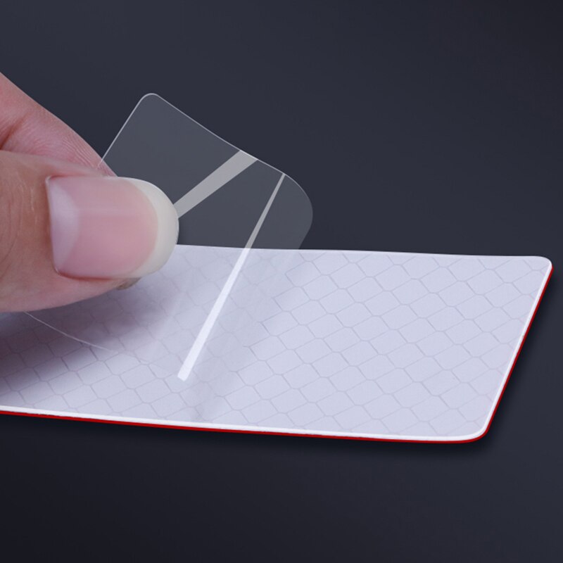 5 sztuk/zestaw bezpieczeństwo silne odblaskowe paski samochód odblaskowa naklejka pasek ostrzegawczy samochód odblaskowe naklejki taśmój akcesoria zewnętrzne robić samochodu