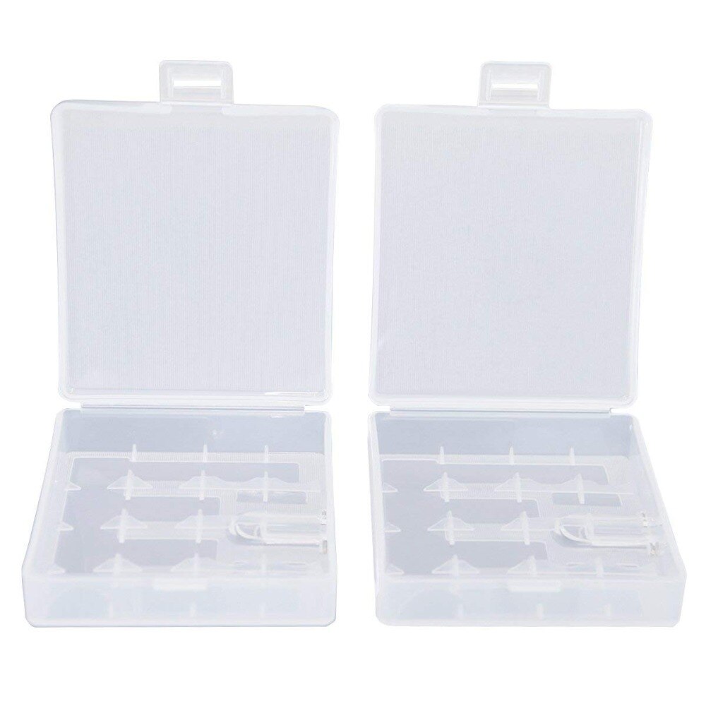 Accumulator Voor 18650 Batterij Opbergdoos Harde Tas voor AA AAA Digitale Camera Flash Licht Batterij Plastic Case