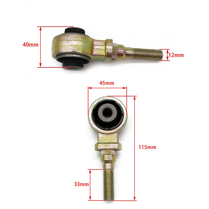 Front Upper Control Arm Bushing Kit replacement Subframe Bushing collars fit for 92-95 Civic EG Brass