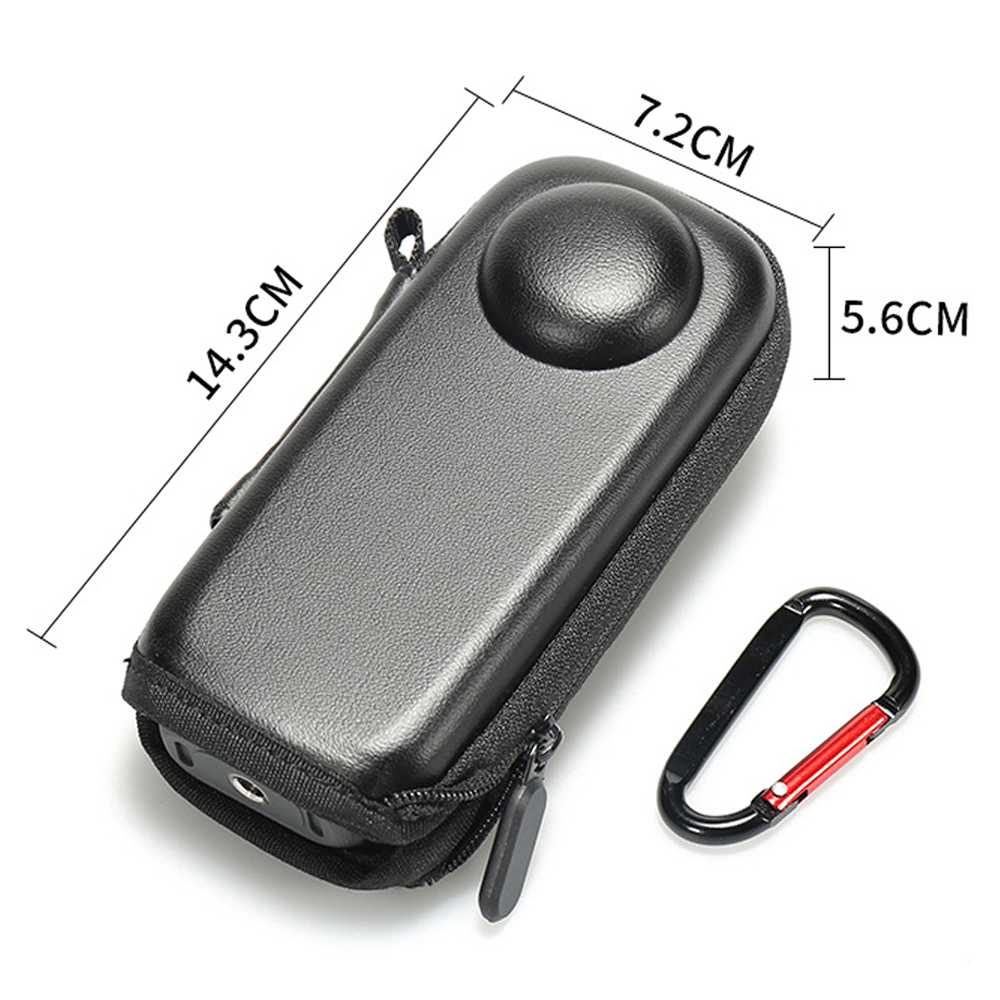 Mini-Aufbewahrungskoffer für Insta360 X4 Zubehör, kratzfeste tragbare Aufbewahrungstasche für Insta 360 X4 Aktion-Kamera-Tragetasche