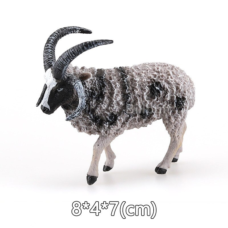 1 Stuks Pluimvee Schapen Simulatie Dieren Model Geit Lam Schapen Antilopen Cub Actiefiguren Vroege Educatief Speelgoed Voor Kinderen: sheep figures j