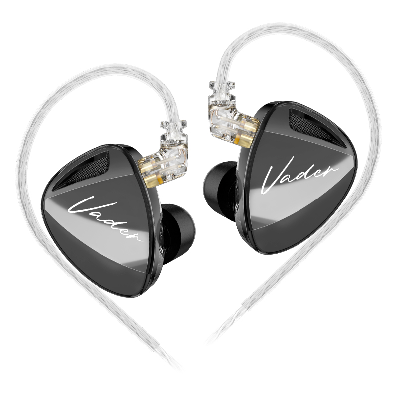 KZ Vader Triple-Driver Dynamic In Ear Monitor Earphones HIFI Sport Earbud Noise Cancelling Headset KZ ZAX ZSX AS10 ASF AS16 AS06: Red