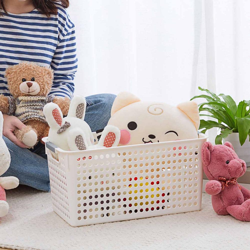 Shower Bath Basket Portable Storage Basket Makeup Organizer Snacks Toy Basket Box Case Kitchen Organizer Bathroom Accessories