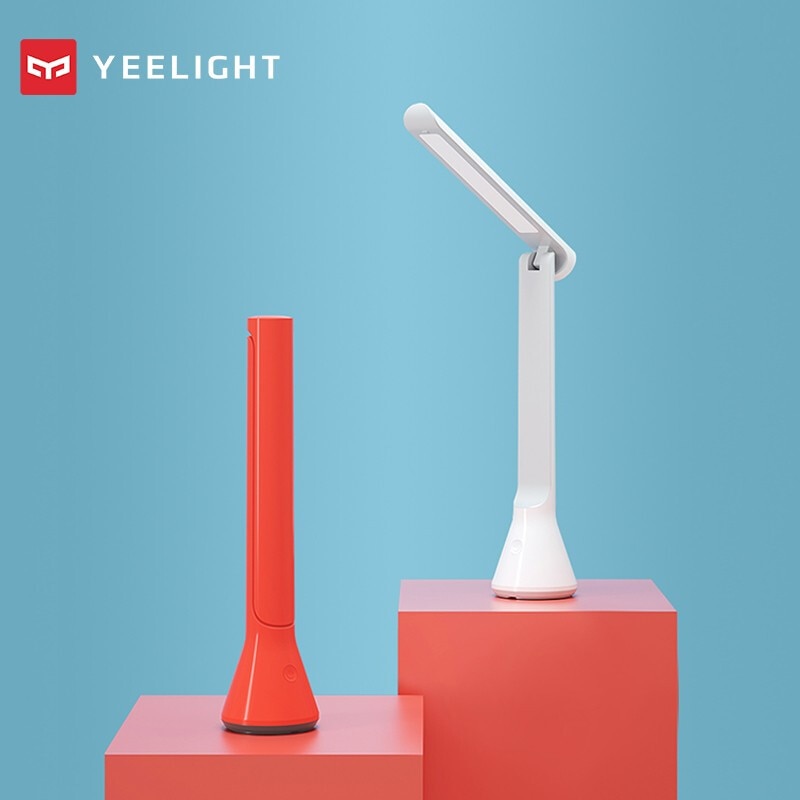 Yeelight USB Opvouwbare Tafellamp - Draagbaar, 40 Uur Batterij, 3 Dimbare Niveaus, Oogbescherming