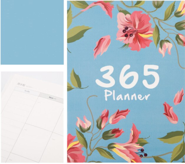 Cuadernos de lujo A4, Agendas, organizador, Agenda Diaria, libro, , manual de papelería escolar,: 2