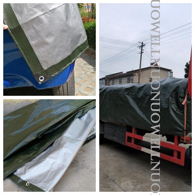 0.32mm plandeki PE wodoodporna roślina ogrodowa schronisko płótno łódź samochód ciężarówka Canopys deszczoodporna tkanina Outdoor Cargo Pile Tarp Cover